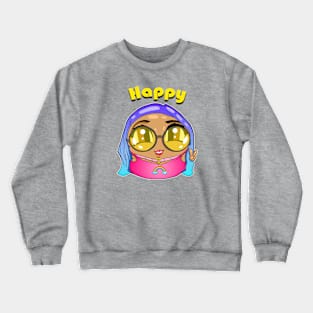 CutePotatoHappy Crewneck Sweatshirt